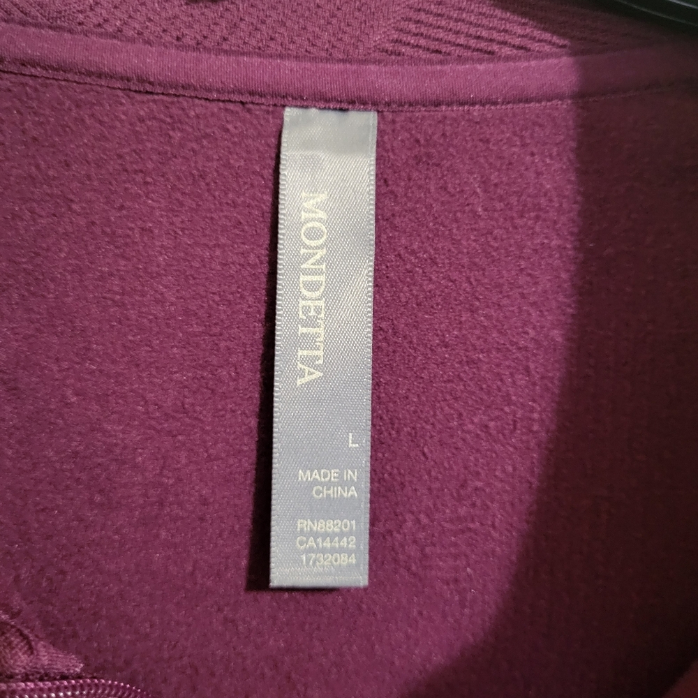Mondetta Women's Red/Purple Jacket - Picture 5 of 5